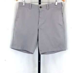 J. Crew Mens Khaki Shorts Merchantile 9" Flex Shorts Size 31 x 9 Inseam